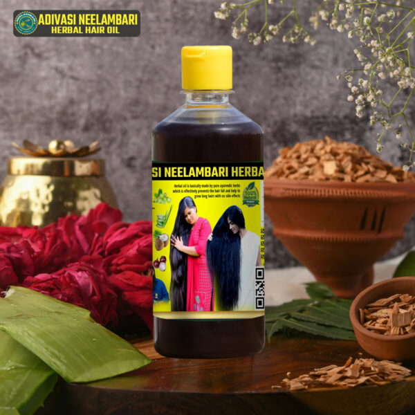 Adivasi Neelambari Herbal Hair Oil 1 Ltr