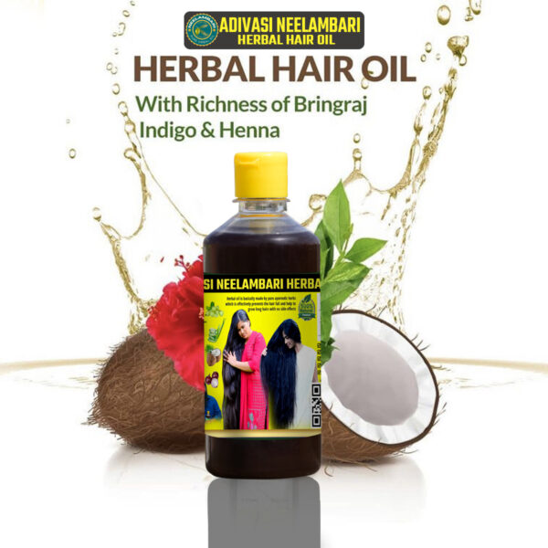 Adivasi Neelambari Herbal Hair Oil 500 ml